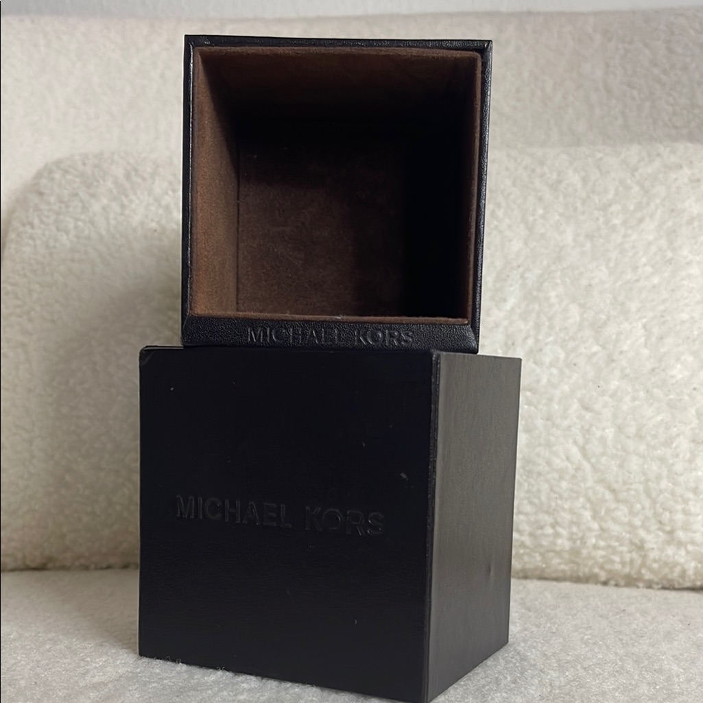 Authentic Michael Kors Black Watch Box